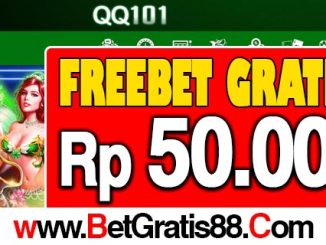 QQ101 Freebet Gratis Rp 50.000 Tanpa Deposit