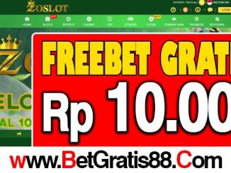 ZOSlot Freebet Gratis Rp 10.000 Tanpa Deposit