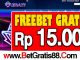 Era77 Freebet Gratis Rp 15.000 Tanpa Deposit