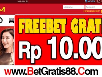 Rp1M Freebet Gratis Rp 10.000 Tanpa Deposit