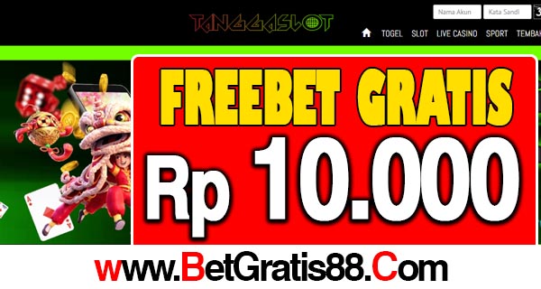 TanggaSlot Freebet Gratis Rp 10.000 Tanpa Deposit