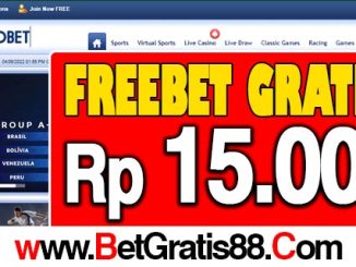 Sbobet168 Freebet Gratis Rp 15.000 Tanpa Deposit