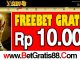 LVSLOT88 Freebet Gratis Rp 10.000 Tanpa Deposit