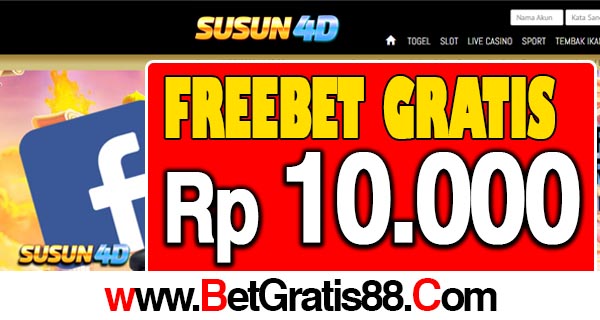 SUSUN4D Freebet Gratis Rp 10.000 Tanpa Deposit