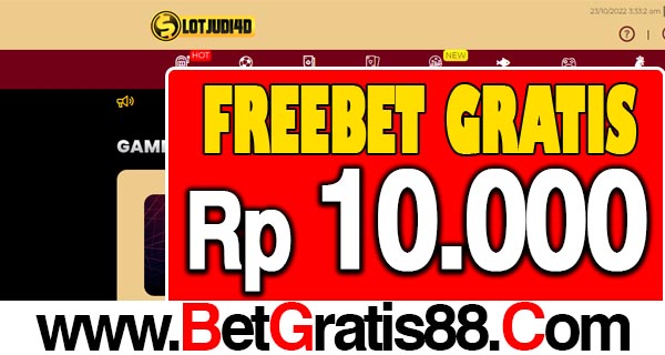 SLOTJUDI4D Freebet Gratis Rp 10.000 Tanpa Deposit