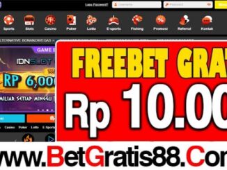 BONANZAVEGAS Freebet Gratis Rp 10.000 Tanpa Deposit