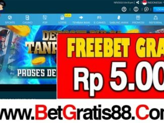 MBAKSLOT Freebet Gratis Rp 5.000 Tanpa Deposit