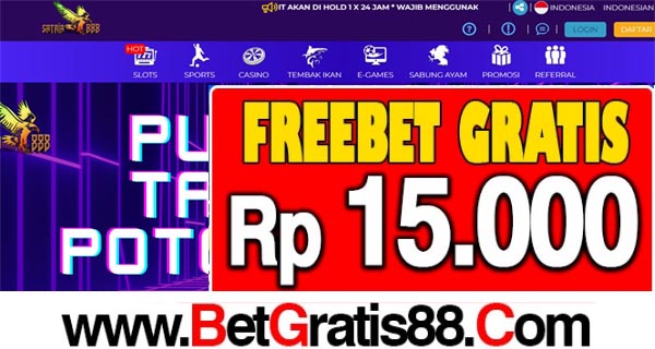 SATRIA888 Freebet Gratis Rp 15.000 Tanpa Deposit