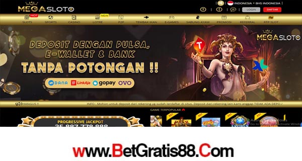 MEGASLOTO BONUS SLOT 100% NEW MEMBER