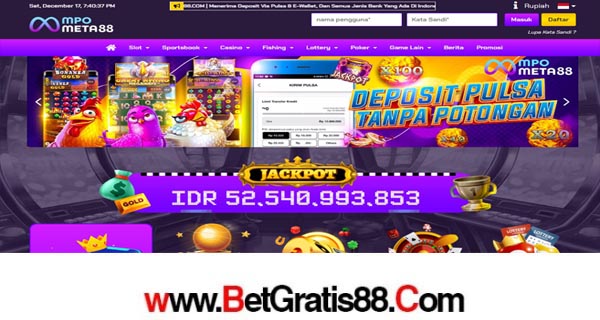 MPOMETA88 BONUS SLOT NEW MEMBER 100%