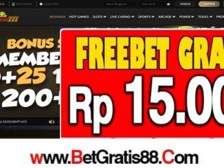 BANTAI777 Freebet Gratis Rp 15.000 Tanpa Deposit