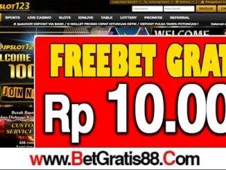 JPSLOT123 Freebet Gratis Rp 10.000 Tanpa Deposit