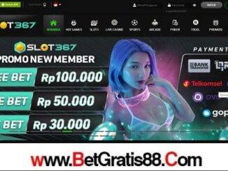 SLOT367 WELCOME BONUS SLOT 100% NEW MEMBER