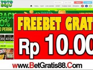 TOTOSOJU Freebet Gratis Rp 10.000 Tanpa Deposit