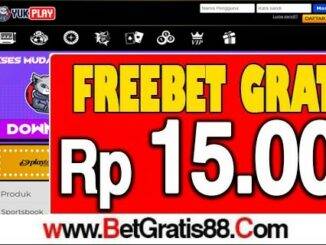 YUKPLAY Freebet Gratis Rp 15.000 Tanpa Deposit