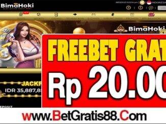 BIMAHOKI Freebet Gratis Rp 20.000 Tanpa Deposit