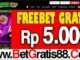 PASPORTOTO Freebet Gratis Rp 5.000 Tanpa Deposit