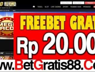 SGO777 Freebet Gratis Rp 20.000 Tanpa Deposit