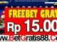 BAYAR77 Freebet Gratis Rp 15.000 Tanpa Deposit