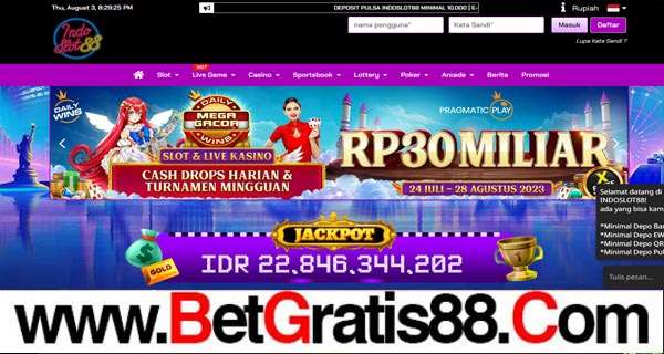 INDOSLOT88 BONUS SLOT 100% MEMBER BARU