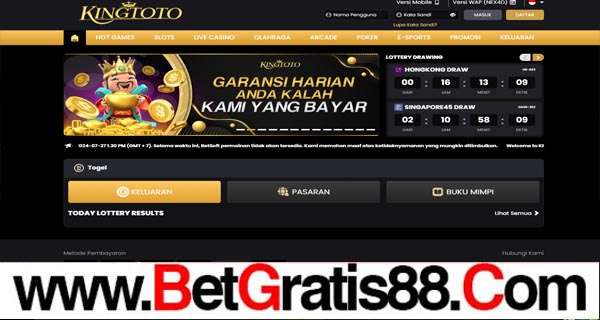 KINGTOTO BONUS GAME SLOT 100% NEW MEMBER