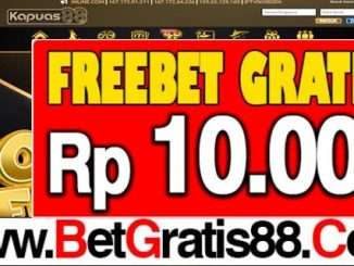 KAPUAS88 Freebet Gratis Rp 10.000 Tanpa Deposit