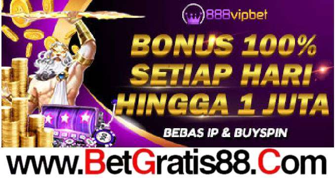 888VIPBET BONUS 100% SLOT HINGGA 1 JUTA