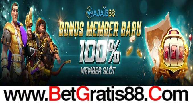 Ajaib88 SLOT BONUS DEPOSIT 100%