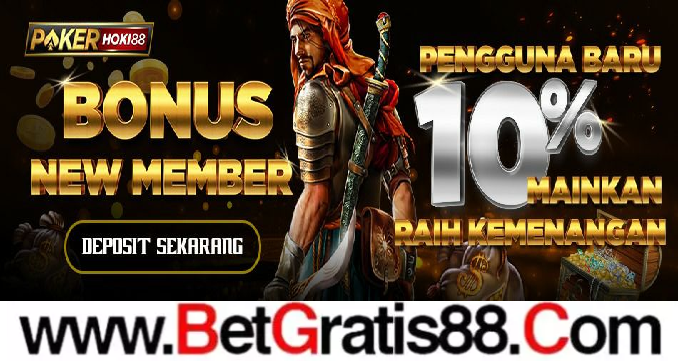 POKERHOKI BONUS NEW MEMBER 10%