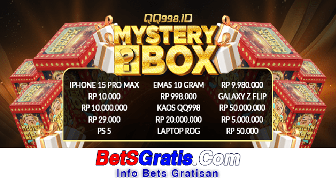 QQ998 Freebet Gratis Rp 10.000 Tanpa Deposit