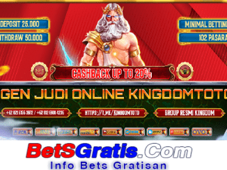 Kingdomtoto Freebet Gratis Rp 10.000 Tanpa Deposit