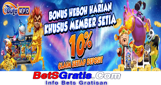 DutaMPO Freebet Gratis Rp 10.000 Tanpa Deposit