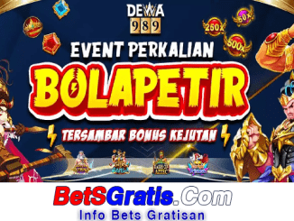 Dewa989 Freebet Gratis Rp 10.000 Tanpa Deposit