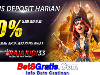 Rajajudi33 Freebet Gratis Rp 10.000 Tanpa Deposit