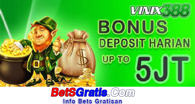 Vinix388 Freebet Gratis Rp 10.000 Tanpa Deposit