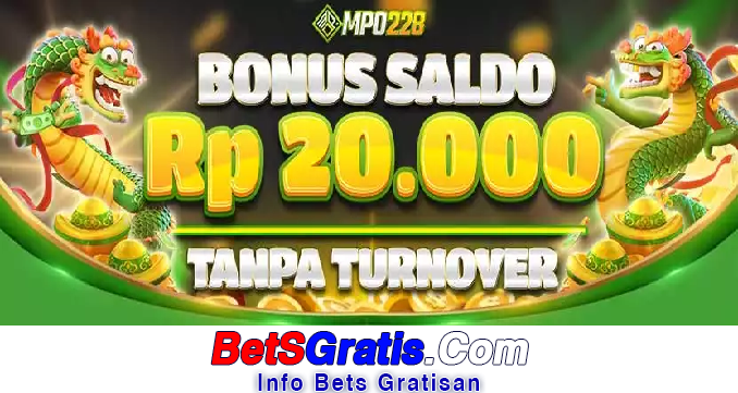 Mpo228 Freebet Gratis Rp 10.000 Tanpa Deposit