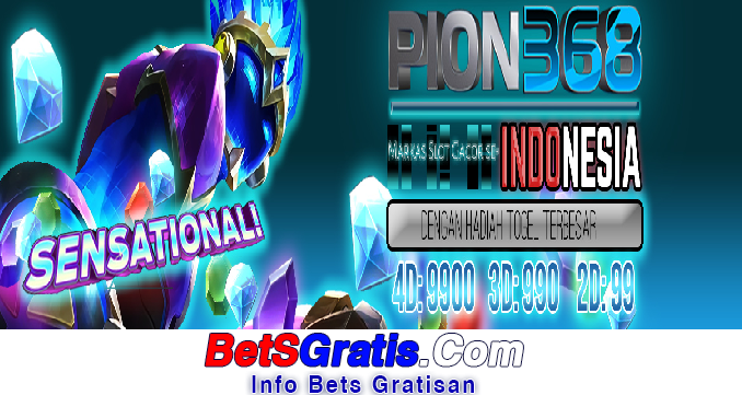 Pion368 Freebet Gratis Rp 10.000 Tanpa Deposit