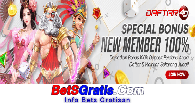 Daftar4d Freebet Gratis Rp 15.000 Tanpa Deposit