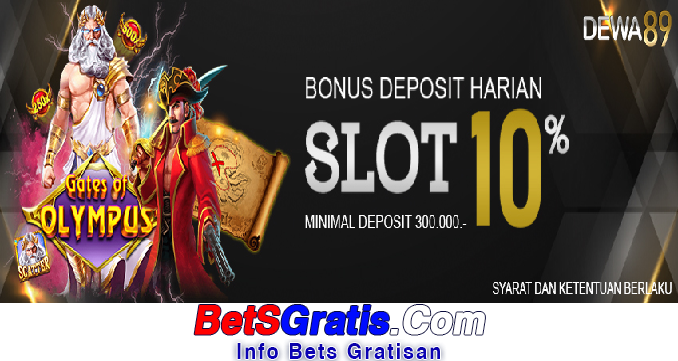 Dewa89 Freebet Gratis Rp 10.000 Tanpa Deposit