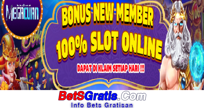 Megacuan Freebet Gratis Rp 15.000 Tanpa Deposit