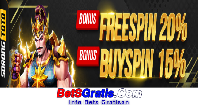 Sorongtoto Freebet Gratis Rp 15.000 Tanpa Deposit