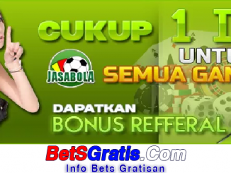 jasabola Freebet Gratis Rp 15.000 Tanpa Deposit