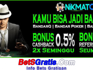 Nikmatqq Freebet Gratis Rp 15.000 Tanpa Deposit