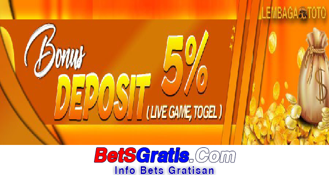 Lembagatoto Freebet Gratis Rp 15.000 Tanpa Deposit