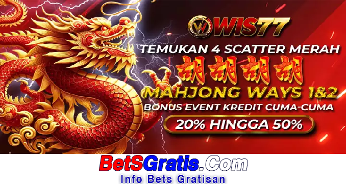 Wis77 Freebet Gratis Rp 15.000 Tanpa Deposit