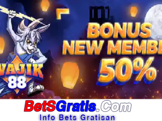 Wajik88 Freebet Gratis Rp 15.000 Tanpa Deposit